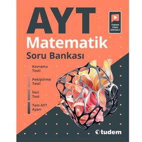 Tudem Yayınları AYT Matematik Soru Bankası Yeni