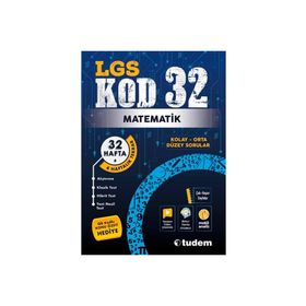 Tudem Yayınları - KOD 32 LGS Matematik 32 Hafta 4 Haftalık Tekrar
