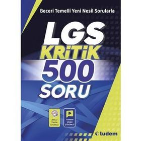 Tudem Yayınları LGS Kritik 500 Soru