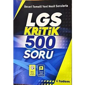 Tudem Yayınları LGS Kritik 500 Soru