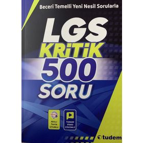 Tudem Yayınları LGS Kritik 500 Soru