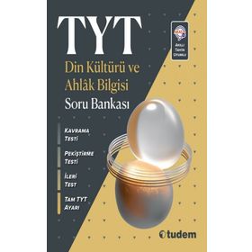 Tudem Yayınları Tudem TYT Din Kültürü ve Ahlak Bilgisi Soru Bankası