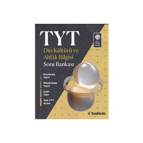 Tudem Yayınları Tudem TYT Din Kültürü ve Ahlak Bilgisi Soru Bankası