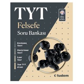 Tudem Yayınları TYT Felsefe Soru Bankası