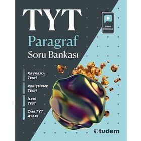 Tudem Yayınları TYT Paragraf Soru Bankası
