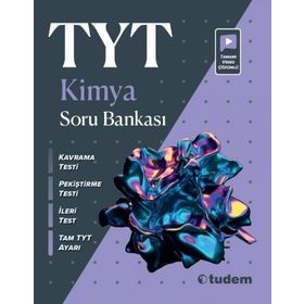 Tudem Yayınları Video Çözümlü Tyt Kimya Soru Bankası