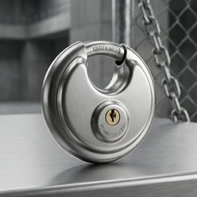 Tudor YBS90 90 mm Paslanmaz Çelik Oval Asma Kilit