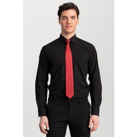 Tudors 1121441151 Modern Slim Fit Poplin Pamuk Efekt Erkek Gömlek