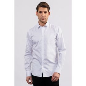 Tudors 1121441279 Modern Slim Fit Koton Saten Premium Seri Erkek Gömlek