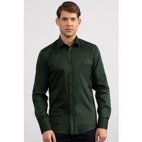 Tudors 1121441279 Modern Slim Fit Koton Saten Premium Seri Erkek Gömlek