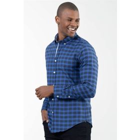Tudors 1506332970 Slim Fit Dar Kesim Kareli Erkek Gömlek