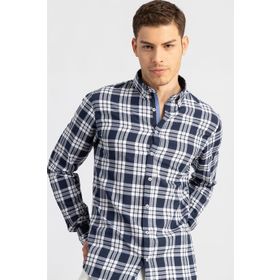 Tudors 1506332970 Slim Fit Dar Kesim Kareli Erkek Gömlek