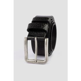 Tudors Erkek %100 Hakiki Deri 4 cm Spor Siyah Kemer