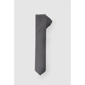 Tudors Füme Kendinden Desenli Düz Erkek Kravat