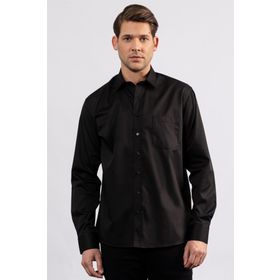 Tudors KL220010-02 Klasik Fit Rahat Kesim Pamuk Saten Erkek Gömlek