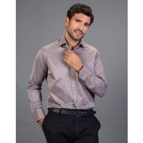 Tudors Klasik Fit Rahat Kesim Düz Erkek Gömlek