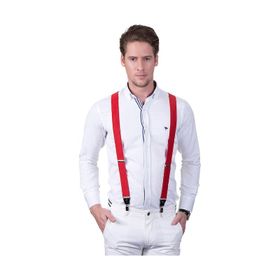 Tudors KR17006-40005 Kırmızı Erkek Pantolon Askısı