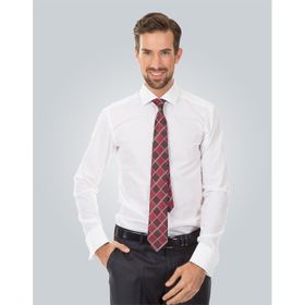 Tudors Modern Slim Fit Çift Manşet Erkek Gömlek