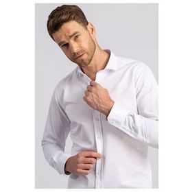 Tudors Modern Slim Fit Düz Erkek Gömlek