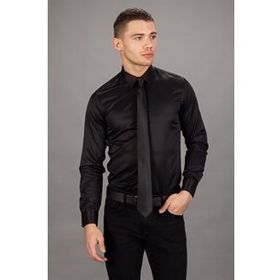 Tudors Modern Slim Fit Uzun Kol Düz Erkek Gömlek