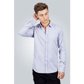 Tudors Modern Slim Fit Uzun Kol Düz Erkek Gömlek