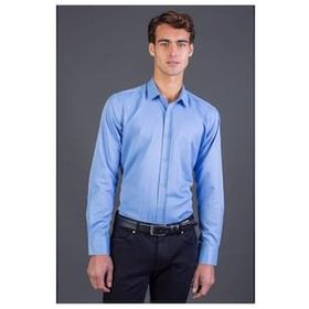 Tudors Modern Slim Fit Uzun Kol Düz Erkek Gömlek