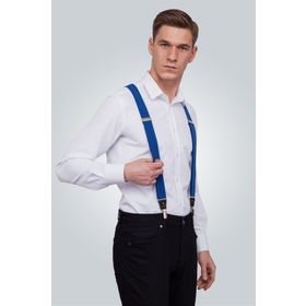 Tudors PASK141-703 Sax Mavi Erkek Pantolon Askısı