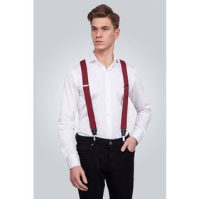 Tudors PASK141-706 Bordo Erkek Pantolon Askısı