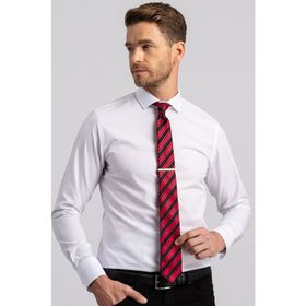 Tudors Slim Fit Dar Kesim Düz Erkek Gömlek