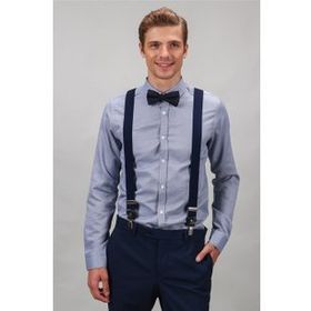 Tudors Slim Fit Dar Kesim Düz Spor Erkek Gömlek
