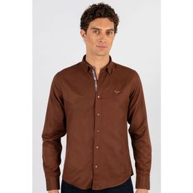 Tudors Slim Fit Dar Kesim Uzun Kol Poplin Oxford Erkek Gömlek