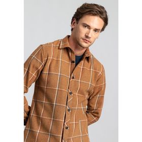 Tudors Slim Fit Kışlık Ekoseli Oduncu Erkek Gömlek