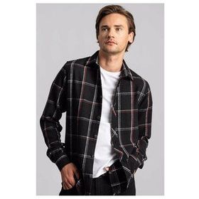 Tudors Slim Fit Kışlık Ekoseli Oduncu Erkek Gömlek