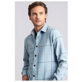 Tudors Slim Fit Kışlık Ekoseli Oduncu Erkek Gömlek