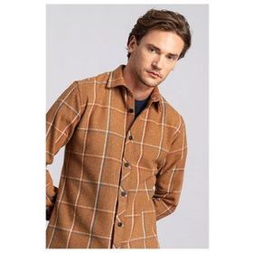 Tudors Slim Fit Kışlık Ekoseli Oduncu Erkek Gömlek