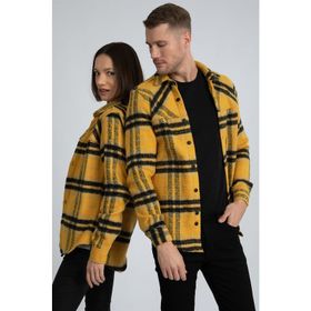 Tudors Slim Fit Kışlık Oduncu Kareli Erkek Gömlek