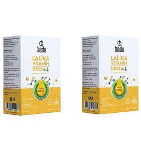 Tuesto Lalika Vitamin D3K2 Kolekalsiferol Menaquinon 2x10 ml Damla