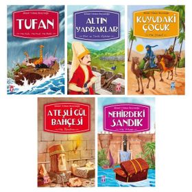 Tufan Hz. Nuh - Altın Yapraklar - Kuyudaki Çocuk Hz. Yusuf - Ateşli Gül Bahçesi Hz. Ibrahim - Nehirdeki Sandık Hz. Musa - Ahmet Yılmaz Boyunağa