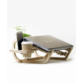 Tufetto Wocoo Ahşap Laptop Standı