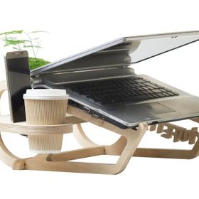 Tufetto Wocoo Ahşap Laptop Standı