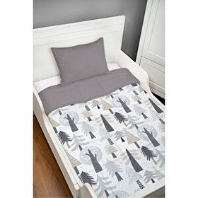 Tuğba Kuğu Montessori 95x195 cm Iconic Serisi Unicornla Sohbet Yorgan Seti