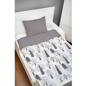Tuğba Kuğu Montessori 95x195 cm Iconic Serisi Unicornla Sohbet Yorgan Seti