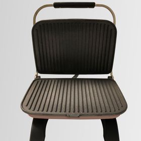 Tuğra 1800 W Elektrikli 8 Dilim Gold Rose Döküm Mini Tost Makinesi
