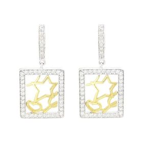 Tuğrul Altın T001527 Altın Küpe