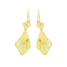 Tuğrul Altın T002577 Altın Küpe
