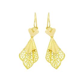 Tuğrul Altın T002577 Altın Küpe