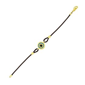 Tuğrul Altın T003020 Nazar Boncuklu Altın Bileklik