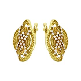 Tuğrul Altın T003435 Altın Küpe