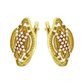 Tuğrul Altın T003435 Altın Küpe