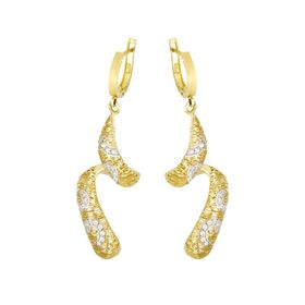 Tuğrul Altın T003465 Altın Küpe
